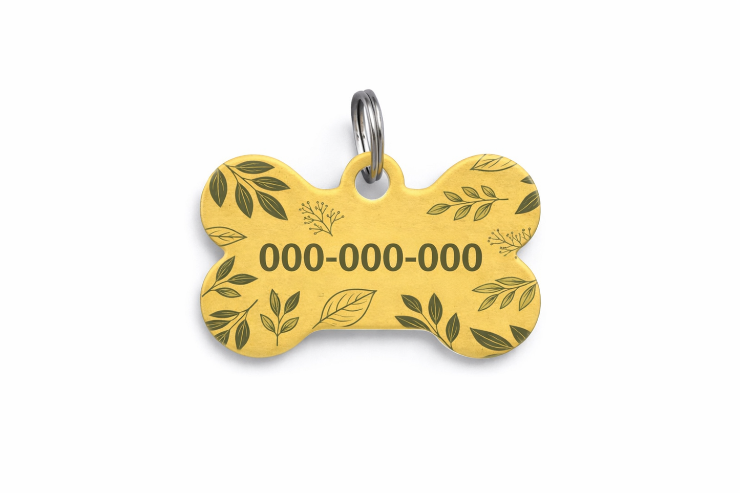 Chapa de Identificación para perro Colección ECO Green