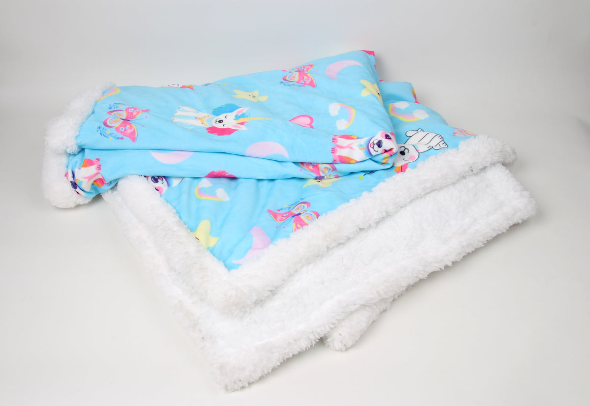 Manta para perro Sweet Unicorns