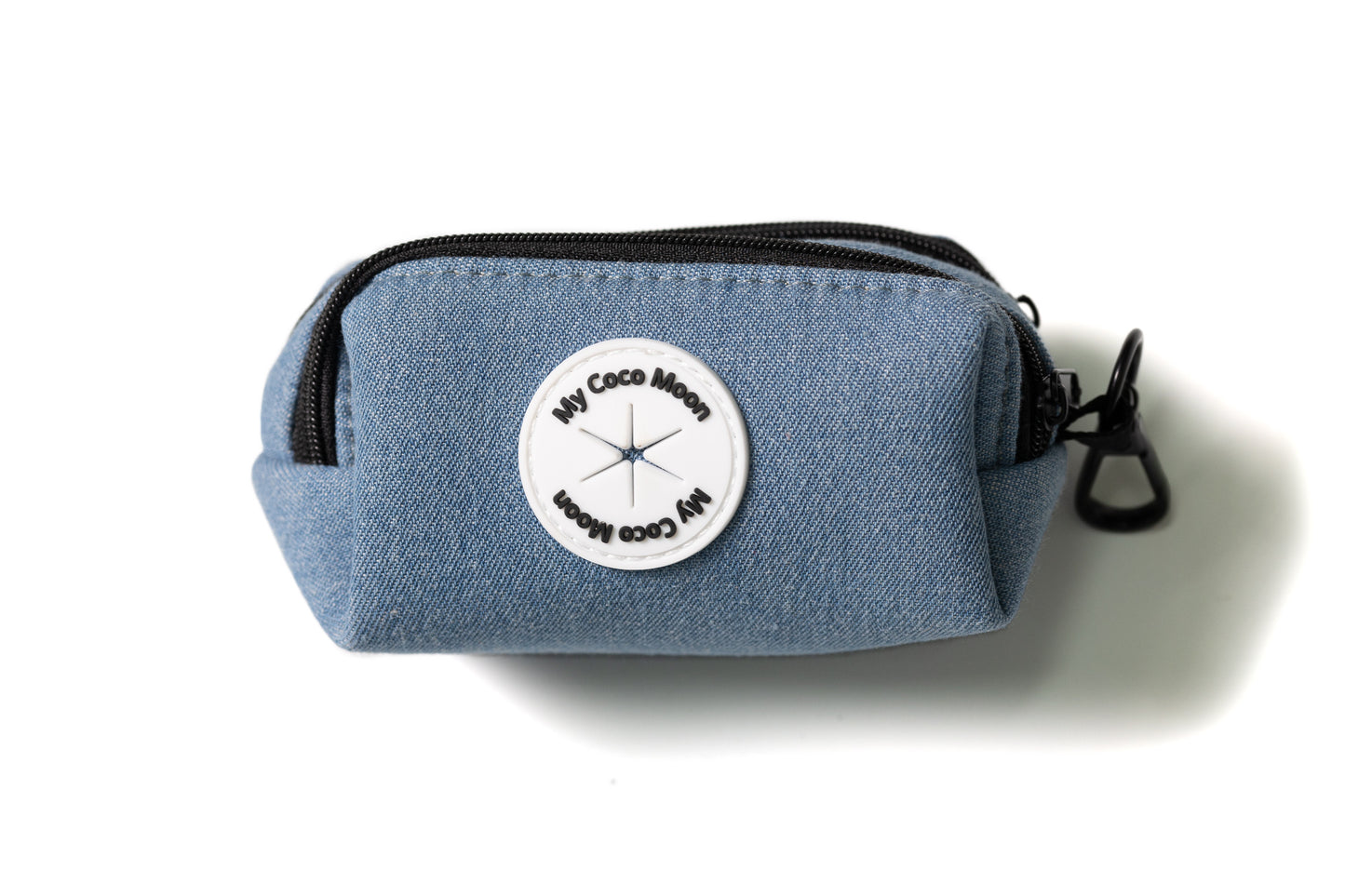 Porta Bolsas Doble para perro Blue Jeans