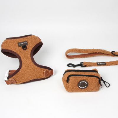 Pack Teddy - Arnés Ajustable + Correa + Porta Bolsas Doble