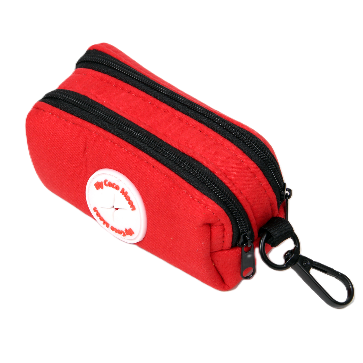 Porta Bolsas Doble para perro Santa