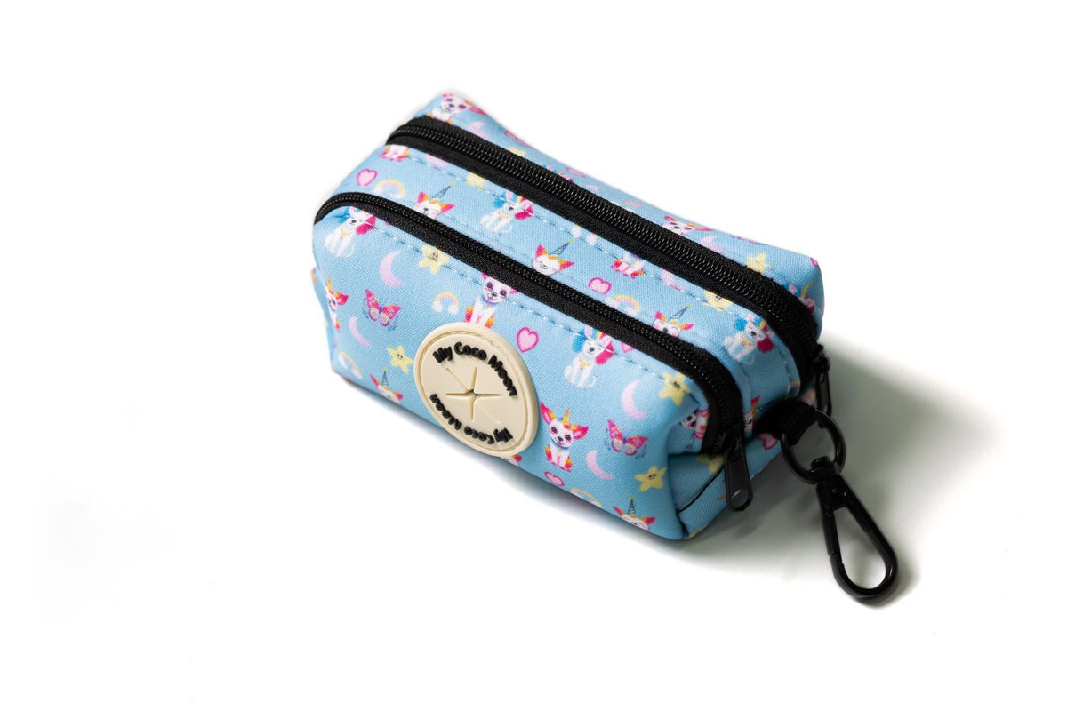 Porta Bolsas Doble para perro Sweet Unicorns