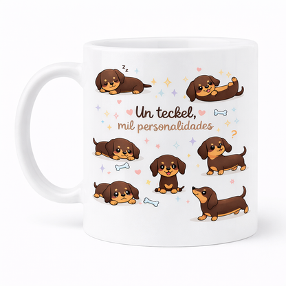 Taza Un Teckel, mil personalidades