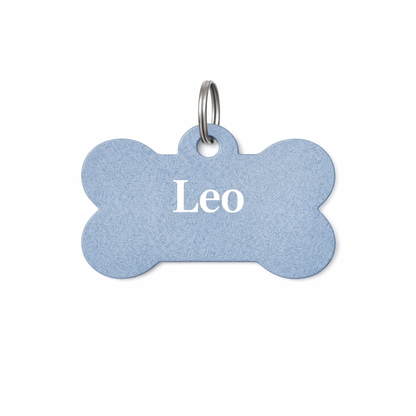 Chapa de Identificación para perro Colección Blue Jeans