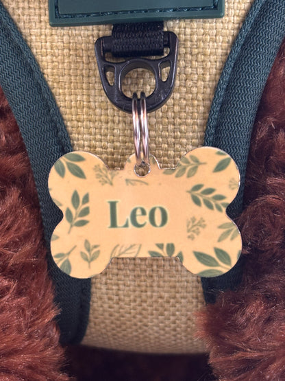 Chapa de Identificación para perro Colección ECO Green