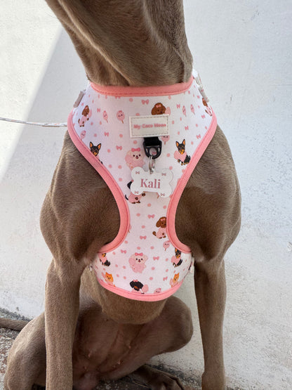 Chapa de Identificación para perro personalizada Candy Cotton