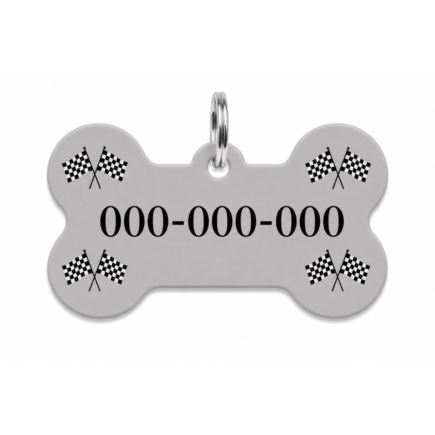 Chapa Indentificación Personalizada Rally Dogs