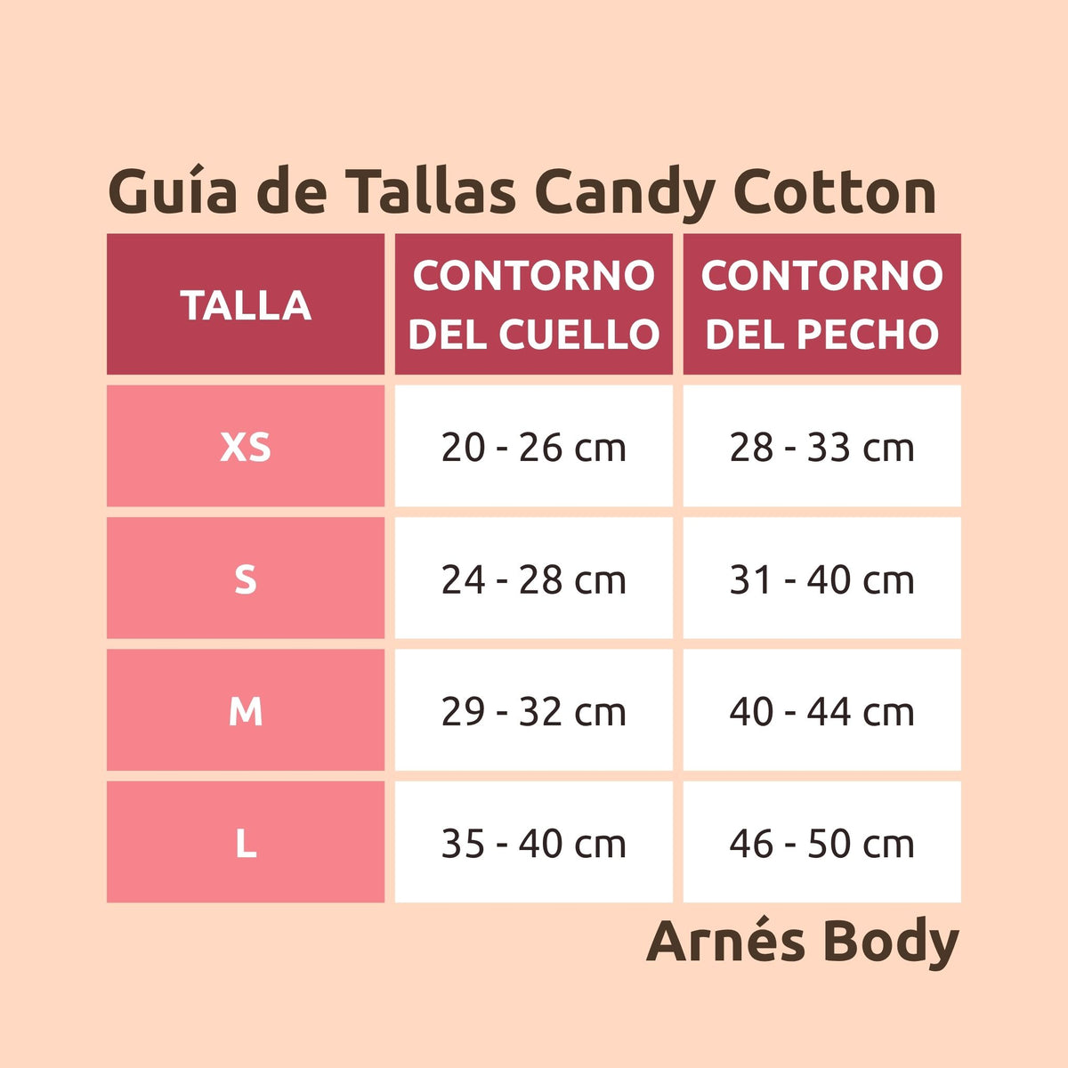 Pack Ahorro Arnés Body para perros + Correa + Porta bolsas doble Candy Cotton