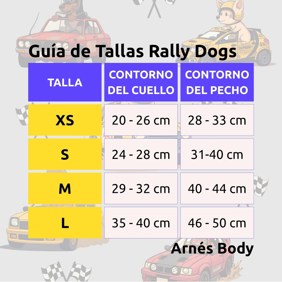 Pack Ahorro Arnés  Body para perro + Correa + Porta Bolsas Rally Dogs