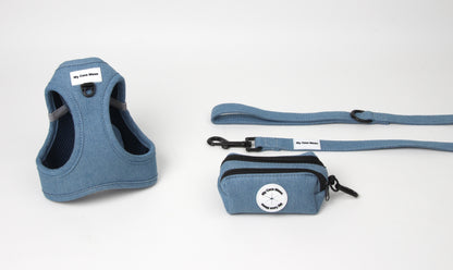Pack Blue Jeans - Arnés Body + Correa + Porta Bolsas Doble