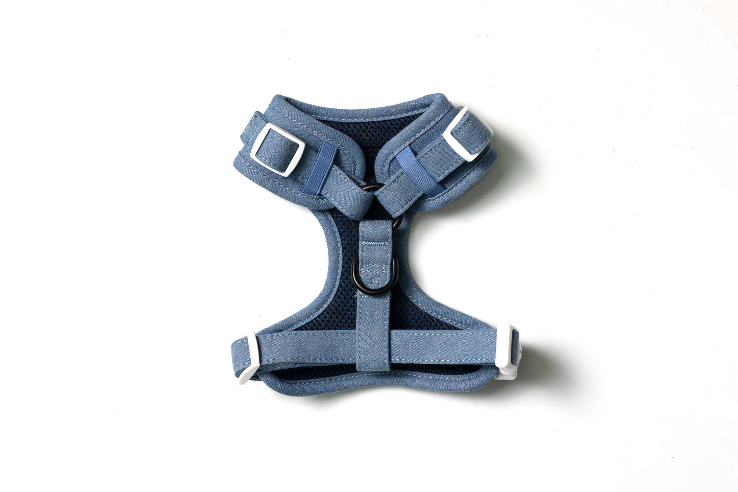 Pack Blue Jeans - Arnés Ajustable + Correa + Porta Bolsas Doble