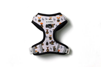Pack Kimono Dogs - Arnés Ajustable + Correa + Porta Bolsas Doble