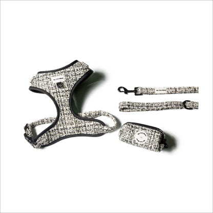 Pack Ahorro Arnés Ajustable para perro + Correa + Porta Bolsas Doble Chic & Glam