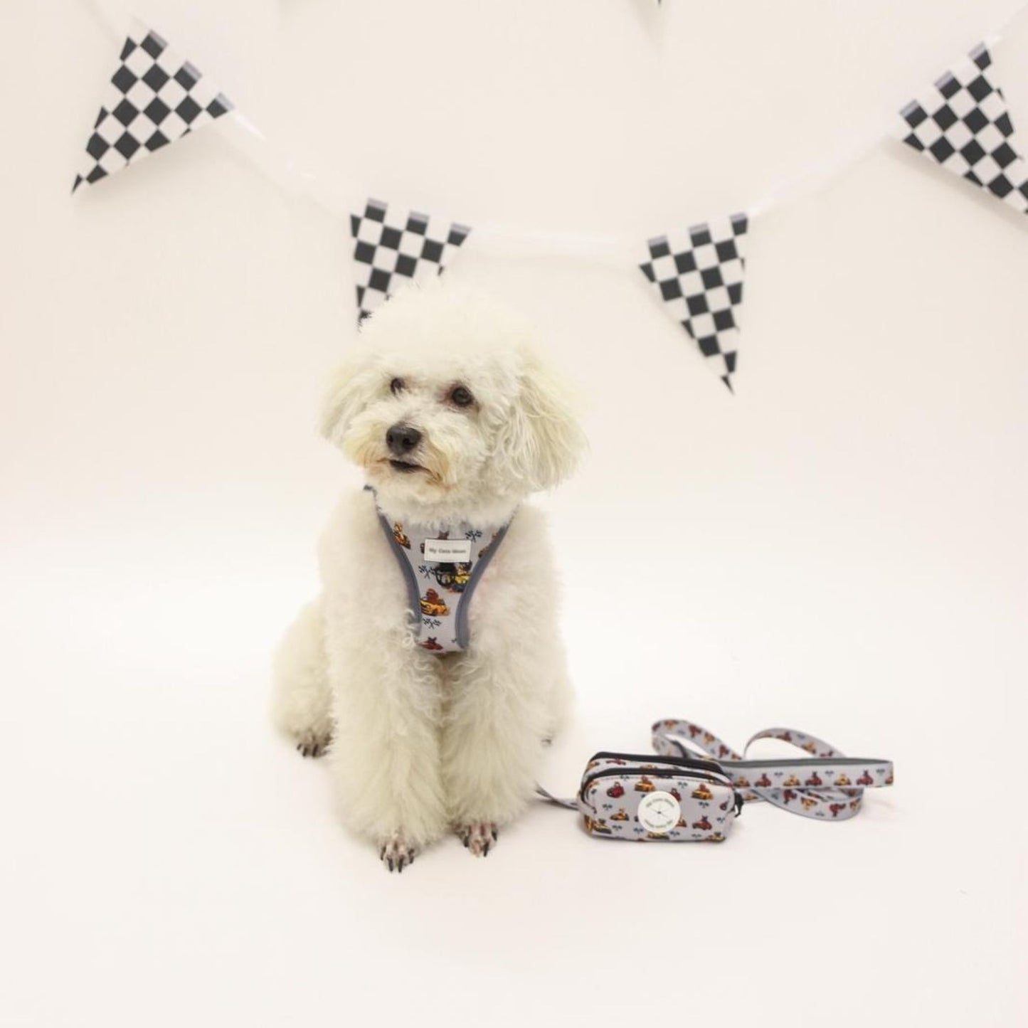 Pack Ahorro Arnés  Body para perro + Correa + Porta Bolsas Rally Dogs