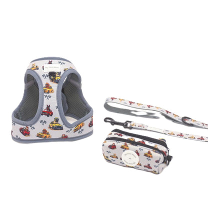 Pack Ahorro Arnés  Body para perro + Correa + Porta Bolsas Rally Dogs