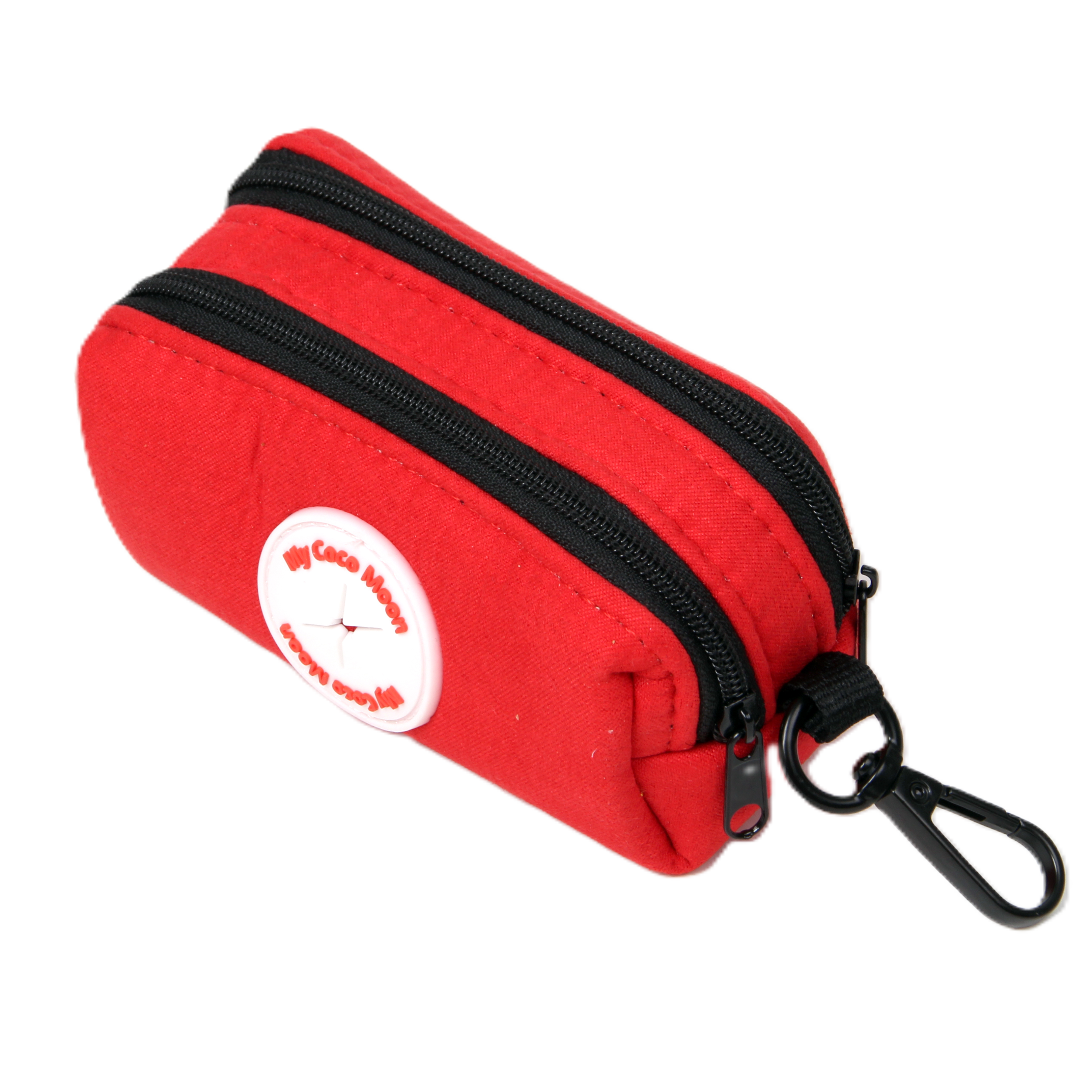 Porta Bolsas Doble para perro Santa