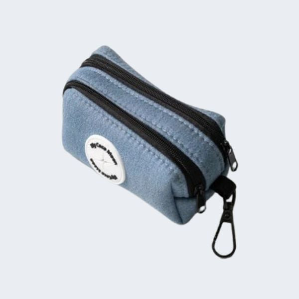 Pack Ahorro Arnés Ajustable para perro + Correa + Porta Bolsas doble Blue Jeans.