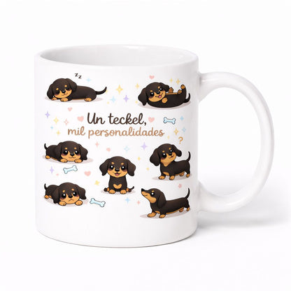 Taza Un Teckel, mil personalidades