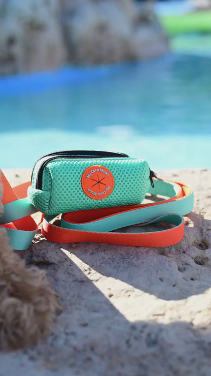 Porta Bolsas Doble para perro Summer Fresh Mint