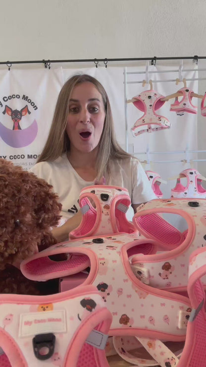 Chapa de Identificación para perro personalizada Candy Cotton