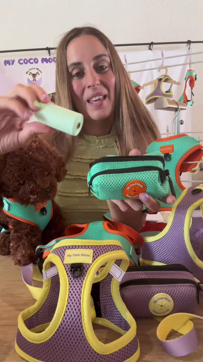 Porta Bolsas Doble para perro Summer Fresh Mint