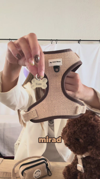 Arnés Ajustable para perro ECO Sand